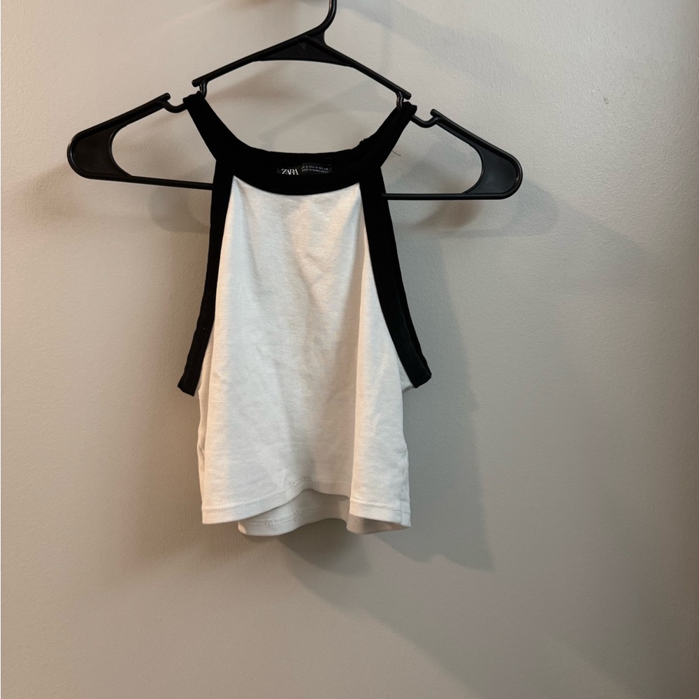 Stylish Black and White Women's Top